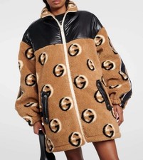 Giacca Gucci Gg lana pile zip