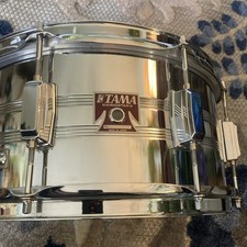 TAMA SWINGSTAR 6 1/2” X14” RULLANTE VINTAGE anni 80 marroni con marchio estremamente RARO