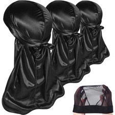 Confezione 3pcs durags - 3pcs, setoso