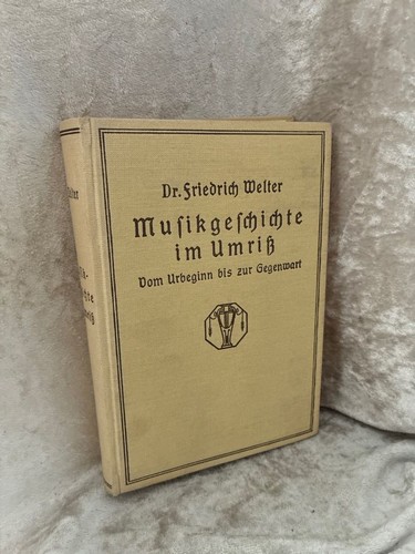 Musikgeschichte umriß vom - umriß.,