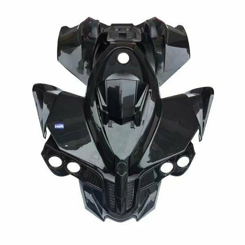 Kit carena plastica nero atv - plastica,