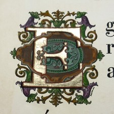 ANTIFONARIO capilettera