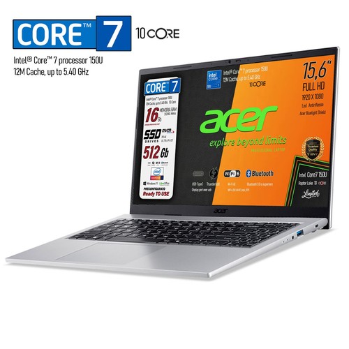 Acer aspire core7 150u ram - core7,