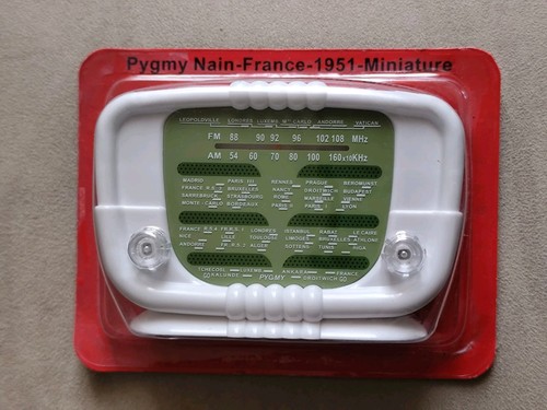 Radio miniatura pygmy - radio,