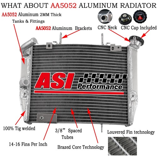 Pro aluminum radiator for - radiator,