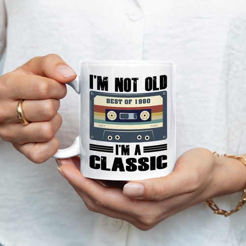 Tazza musicassetta vintage - tazza,