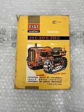 Catalogo Parti Di Ricambio Fiat Trattori 311 C - 351 C Originale V 1961 
