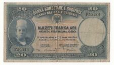 20 FRANCHI ORO REGNO D'ITALIA