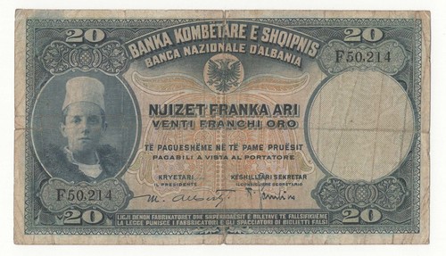 Franchi oro regno italia - regno, d'italia