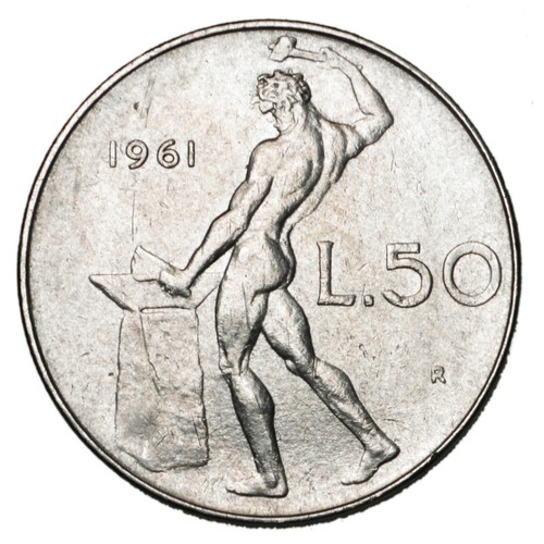 Italia repubblica lire 1961 - 50,