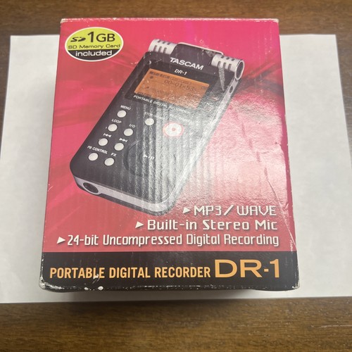 New tascam portable - tascam, dr-1