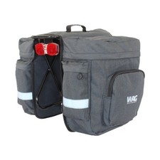 pair of grey holiday rear bags