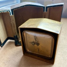 Duverdrey & Bloquel Bijou Carriage Alarm Clock, Cased, French, 1910s, working