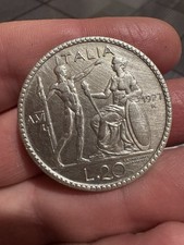 Regno italia lire - d'italia, 1927