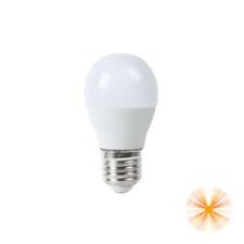 LAMPADA LED SFERA LUCE CALDA 3000K E27 7W VIVIDA