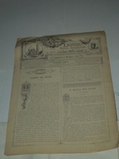 IL N.1 DEL DIARIO DELLE FESTE FIORENTINE DOMENICA 1 MAGGIO 1887  VERA RARITA' 