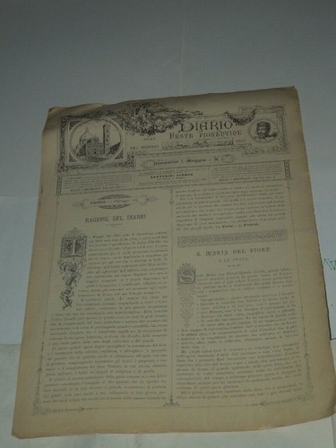 Del diario delle feste - n.1,