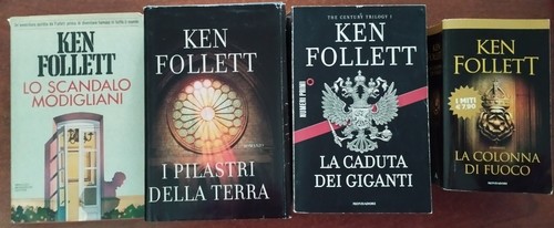 Lotto libri ken follett - libri,