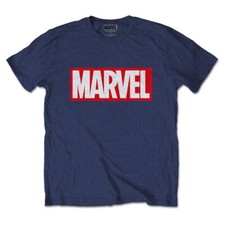 Marvel Comics 'Box Logo' (Blu)