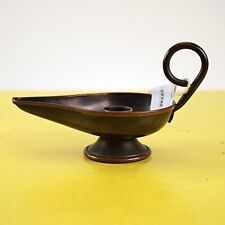 porta candela in metallo vintage