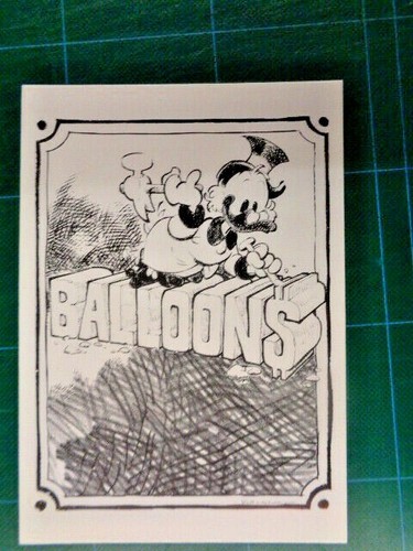 Cartolina balloons fumetto - balloons,, il