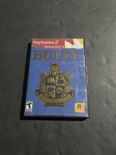 Bully ps2 solo - ps2, custodia