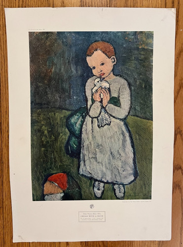 Vintage 1963 pablo picasso - vintage,