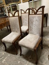 Gruppo di 4 sedie Liberty Art