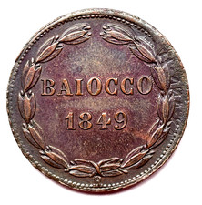 1 Baiocco 1849 R Vaticano