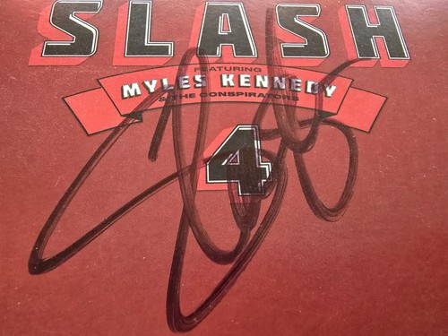 Slash libretto autografo - cd,