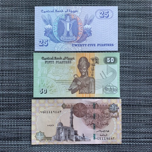 Pcs egyptian pound - pcs, banknote