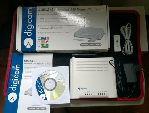 Modem router kit digicom - modem/router,