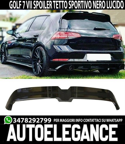 Spoiler posteriore tetto baule - tetto,