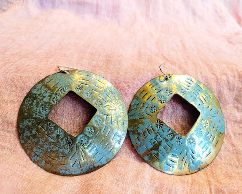 Orecchini bohemien vintage - orecchini,