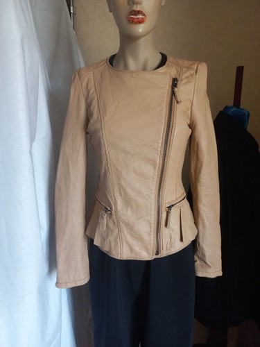 Zara leather jacket - ,