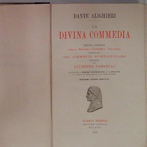 Vandelli dante alighieri - dante, la