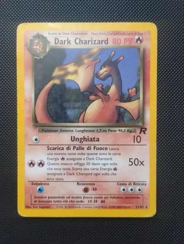 Pokémon dark charizard 82 - dark, 21/82