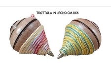 Trottola legno faggio - trottola, in