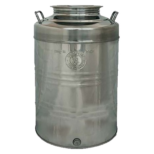 Fusto per olio aggraffato - fusto,