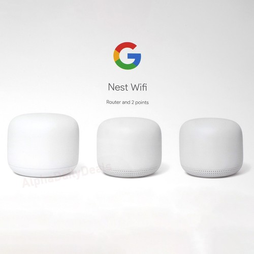 Pack google nest router wi - google,