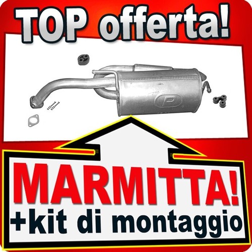 Silenziatore posteriore per - silenziatore,