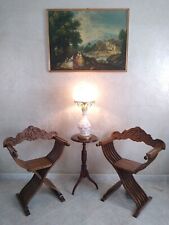 Coppia Sedie Savonarola XX