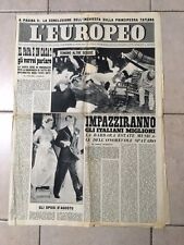 L' EUROPEO settimanale  Anno V