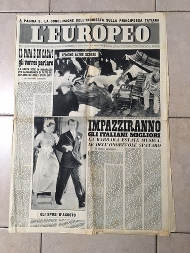 Europeo settimanale anno v - l',