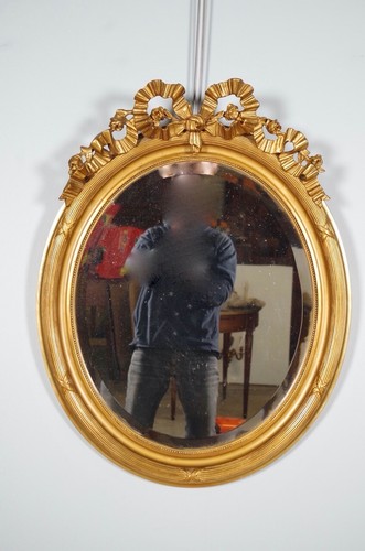 Specchio ovale luigi xvi - ovale,