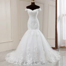 Abito da sposa sirena pizzo