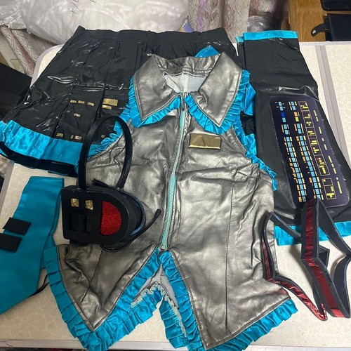 Set costume cosplay hatsune - set,