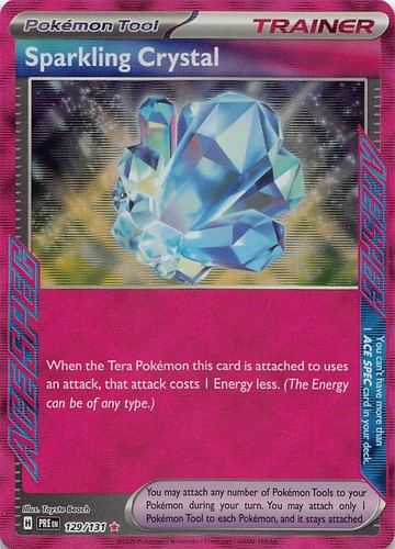 Sparkling crystal holo ace - crystal,