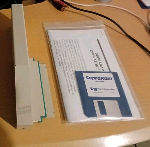 Amiga 500 supraram 500rx - amiga, 8mb