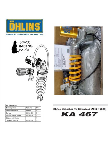 467 mono ammortizzatore - ka,